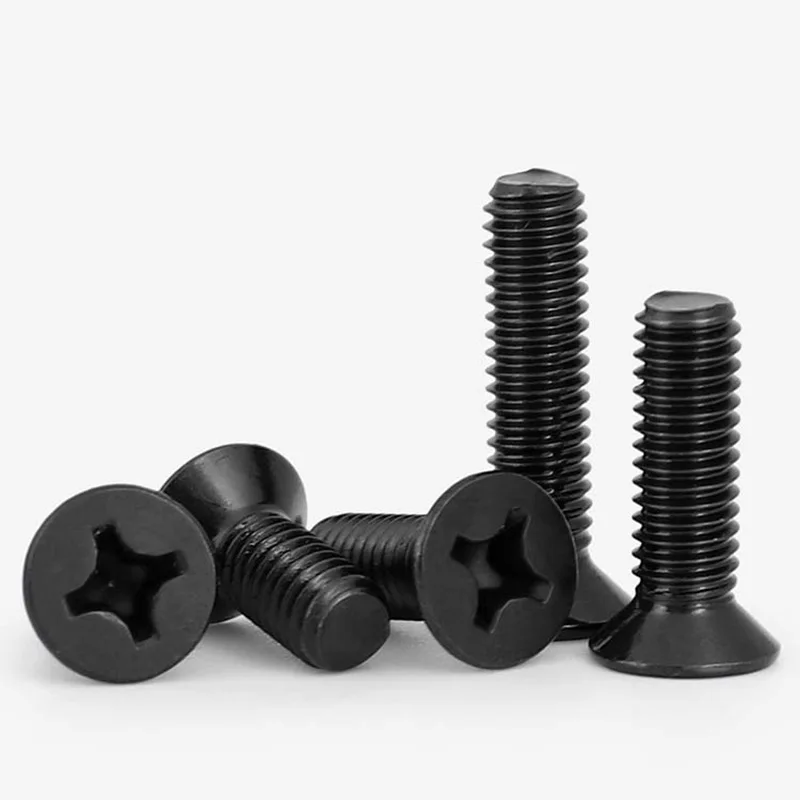 10/30/50/100 шт./лот M2 M2.5 M3 M4 M5 M6 черный 304 нержавеющий стальной крестообразный болт с