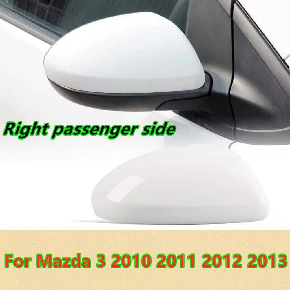 

Крышка белого правого бокового зеркала пассажира для Mazda 3 2010-2013