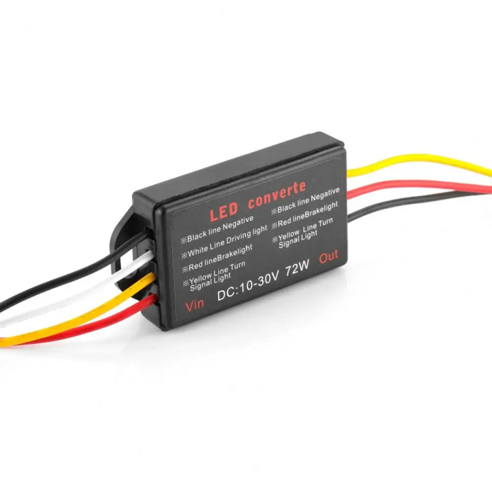 

Strobe Light Controller Plug Play 10-30V Reliable Flashing Flasher Module Flashing Controller for Tail Light