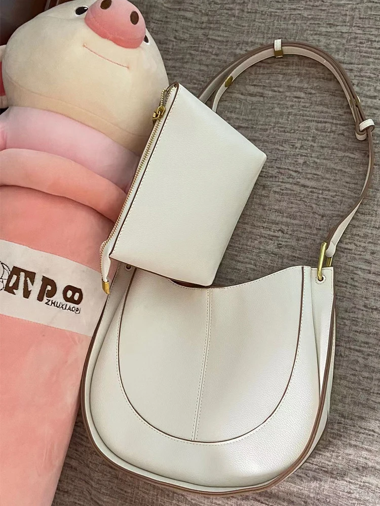 Fashion High Capacity Designer Shoulder Messenger Bag for Women Luxury 2023 New in Handbag Brand Tote Purse Luggage Leather Hobo