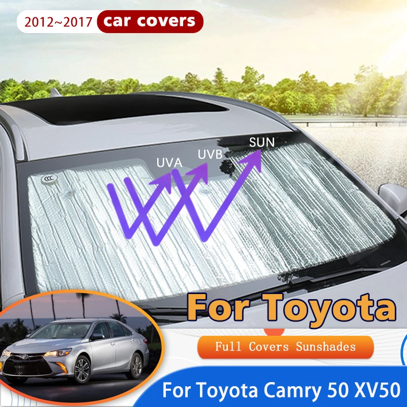 

Для Toyota Camry 50 XV50 2012 ~ 2017 окно автомобиля лобовое стекло солнцезащитный козырек передний УФ-защитный отражатель солнцезащитный козырек солнц...