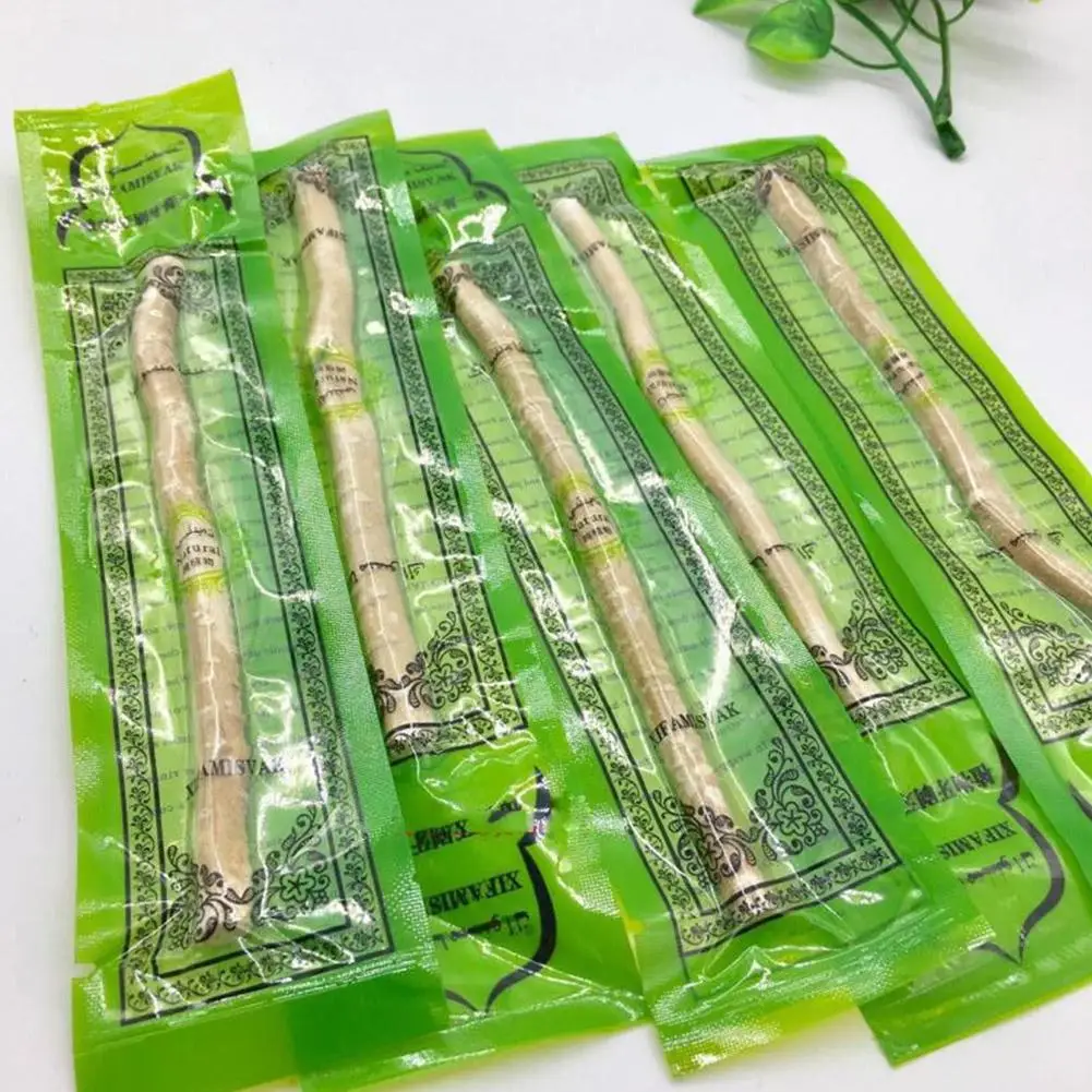 Портативная натуральная зубная щетка Miswak Siwak Misvak Miswaak традиционная Arak для