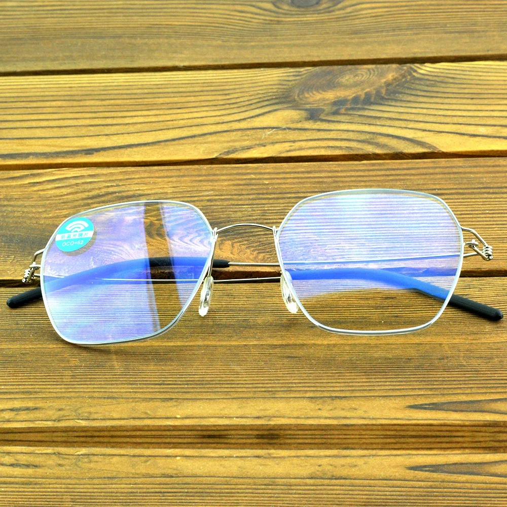 Клара Vida Anti Blue Ray Компьютерная защита глаз Негабаритные тонкие очки