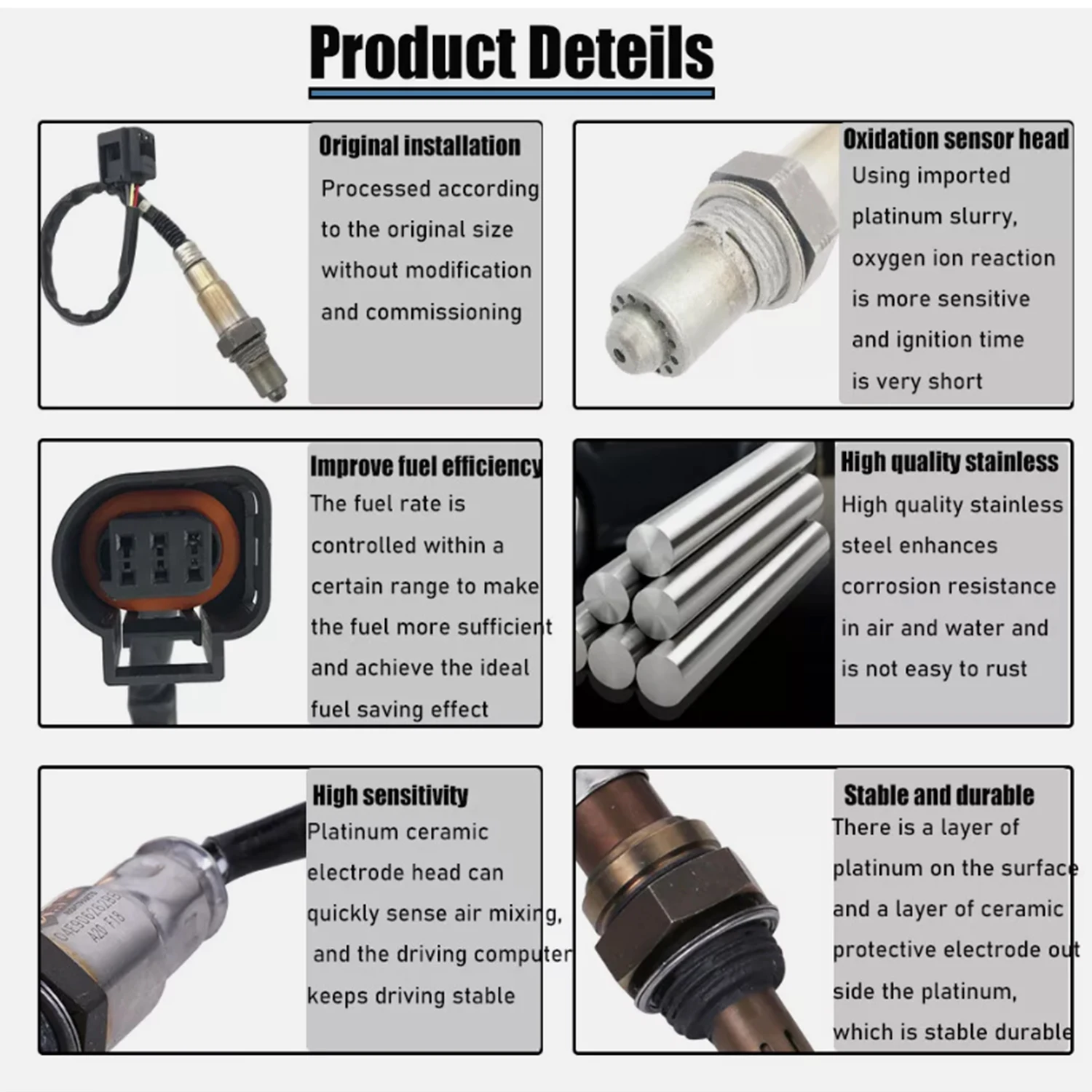Новый передний кислородный лямбда-датчик для BMW 1 3 7 серии Mini Cooper 2011 2012 2013 2014 2015 2016