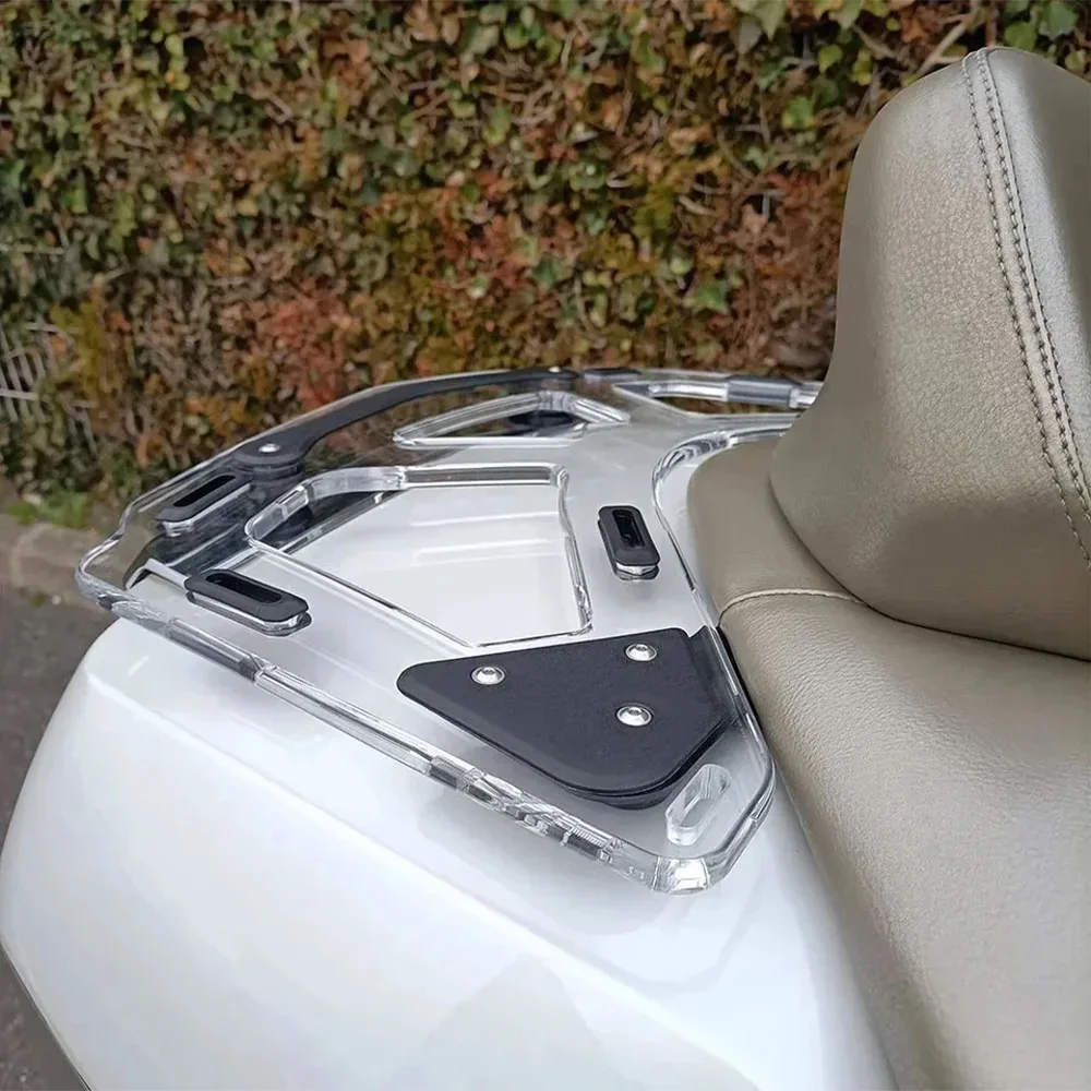 Фото Для BMW R1200RT LC R 1250 RT Багажник для мотоцикла на боковых кофрах R 1200 RT R1250RT Верхний чехол Коробка Багажник Поддержка полки №5