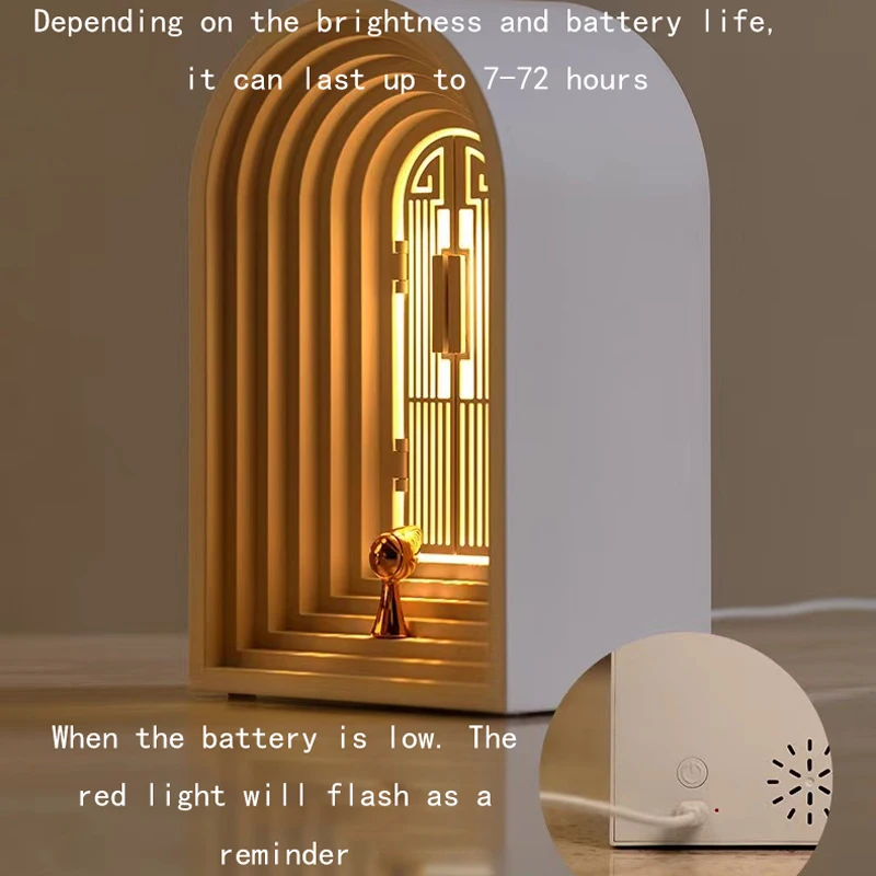 Креативная Скандинавская Bluetooth-колонка настольная лампа украшение для кровати