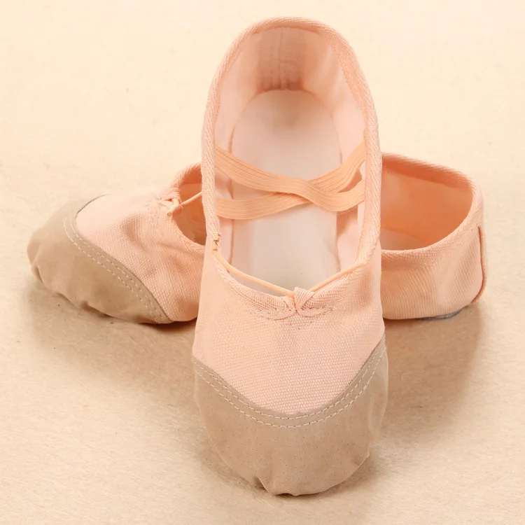 

Women Ballet Shoes Dance Adult Children Ballet Slippers Soft Sole Professional Canvas Dance Training Shoes for Ballet
