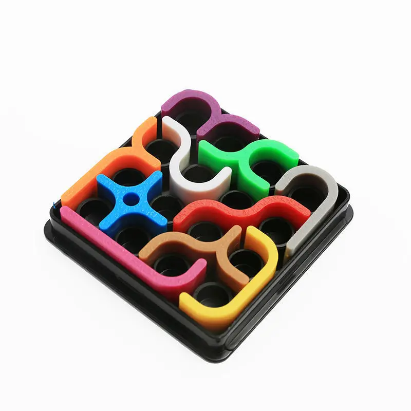 

Color Black Puzzle Leisure Crazy Curve Toys Over 5 Years Old Brain Intelligence Development Three-dimensional Puzzle Fun Toys