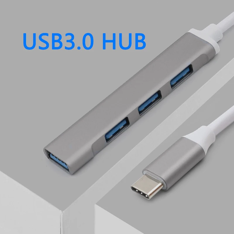USB-концентратор 4 в 1 otg USB C на 2022 док-станция для Lenovo Xiaomi Macbook Pro 13 15 Air аксессуары ПК 3