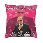 Декоративный чехол с надписью Mr. Worldwide говорит To Live