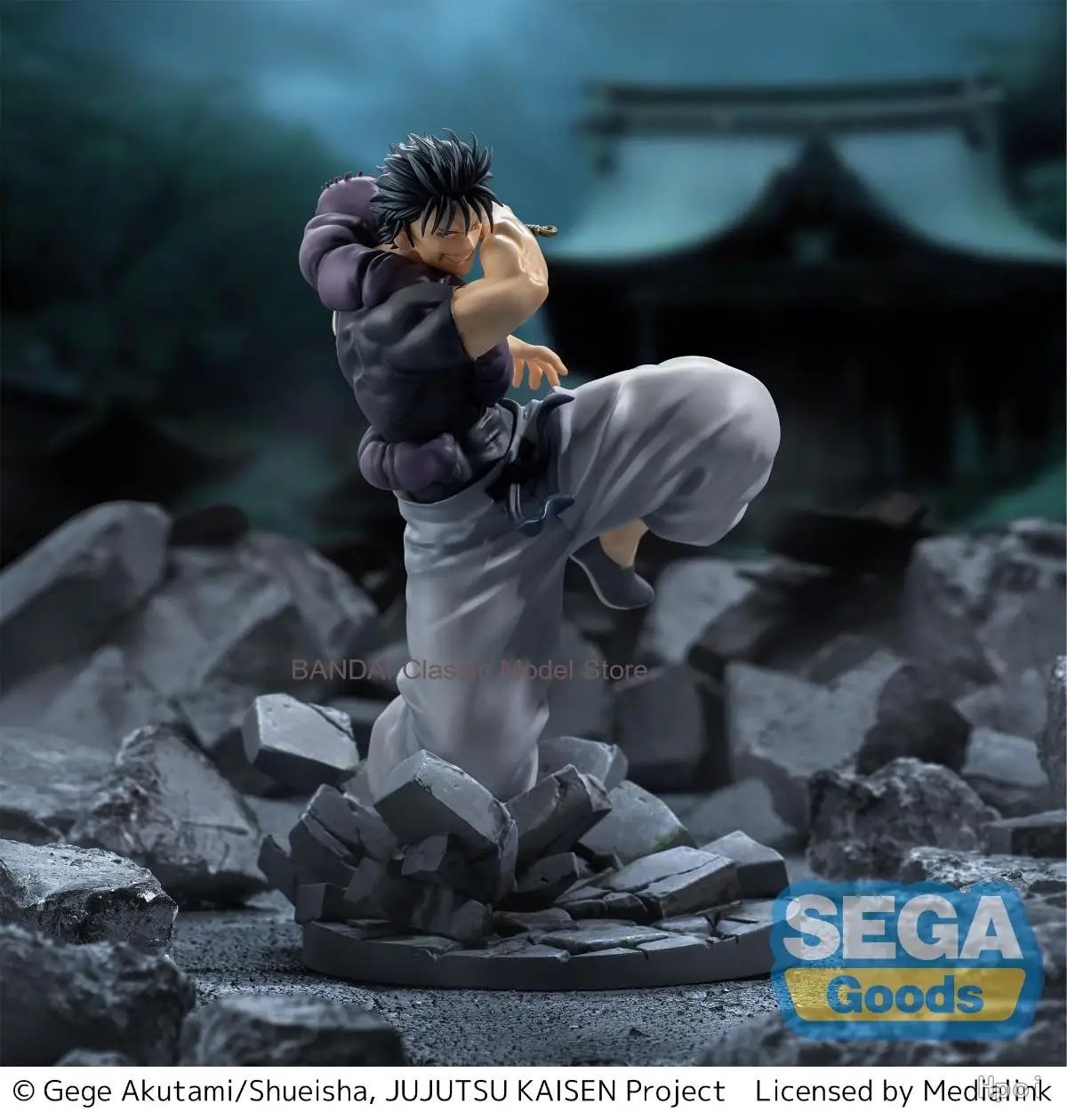 Фото В наличии Оригинальные коллекционные фигурки SEGA Anime Jujutsu Kaisen Fushiguro Toji, 20 см, из ПВХ, модель для коллекции, игрушки, подарки №2