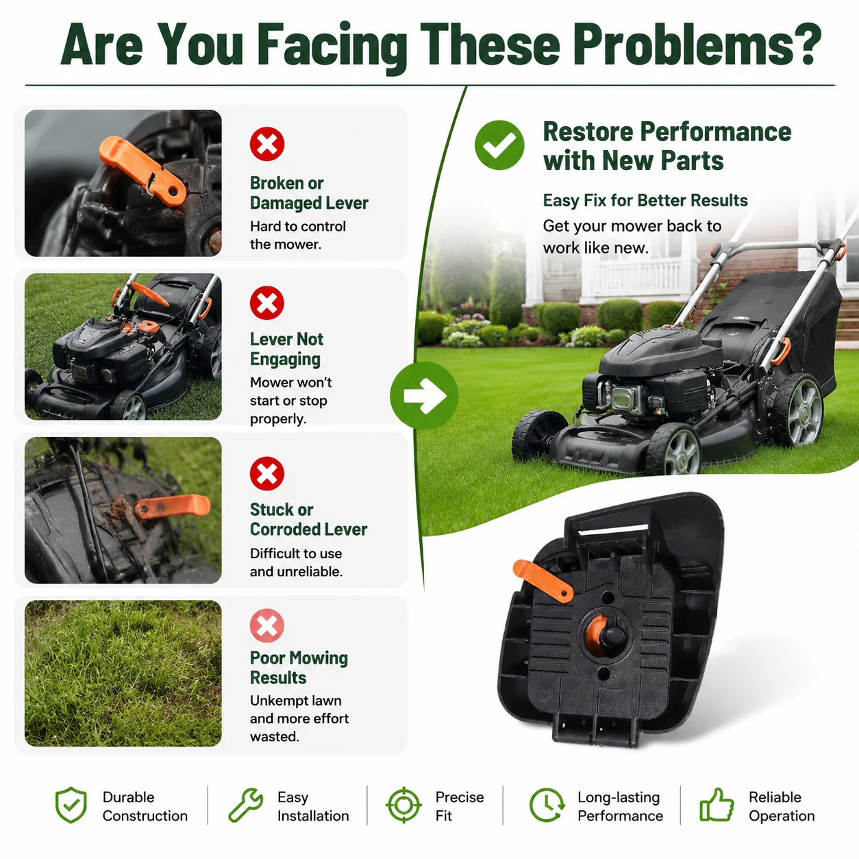Фото Комплект крышки воздушного фильтра для триммеров Stihl HL45 HL45Z HL45DZ HS45 FS45L FS46C FS55RC FS55T, замена 4140 140 2851 4140 141 0501 №5