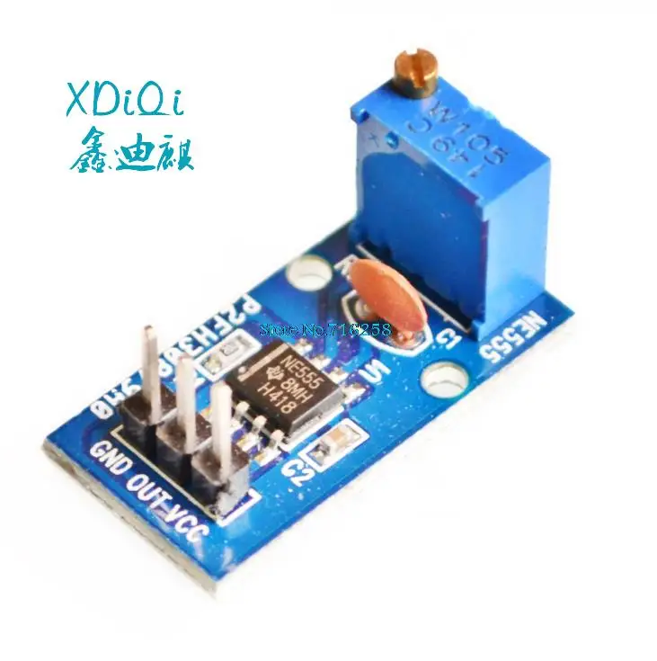 

10PCS/lot Ne555 adjustable frequency pulse generator module