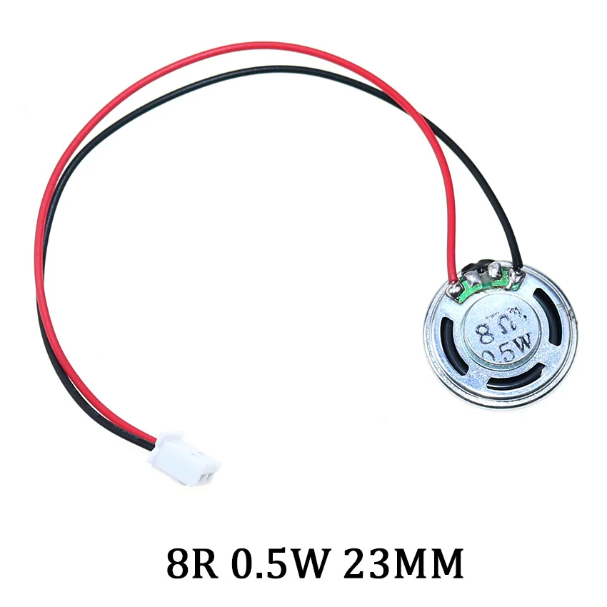 Ультратонкий динамик 0 5 Вт 1 2 8R 32R Диаметр динамика 20 мм 23 26 28 30 32 36 40 50 с клеммной