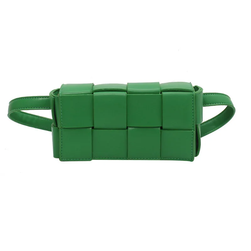 

Woven Small Waist Bags For Women Luxury Brand Shoulder Bag New Trend Women Hand Bag 2023 Leather Messenger bag Female