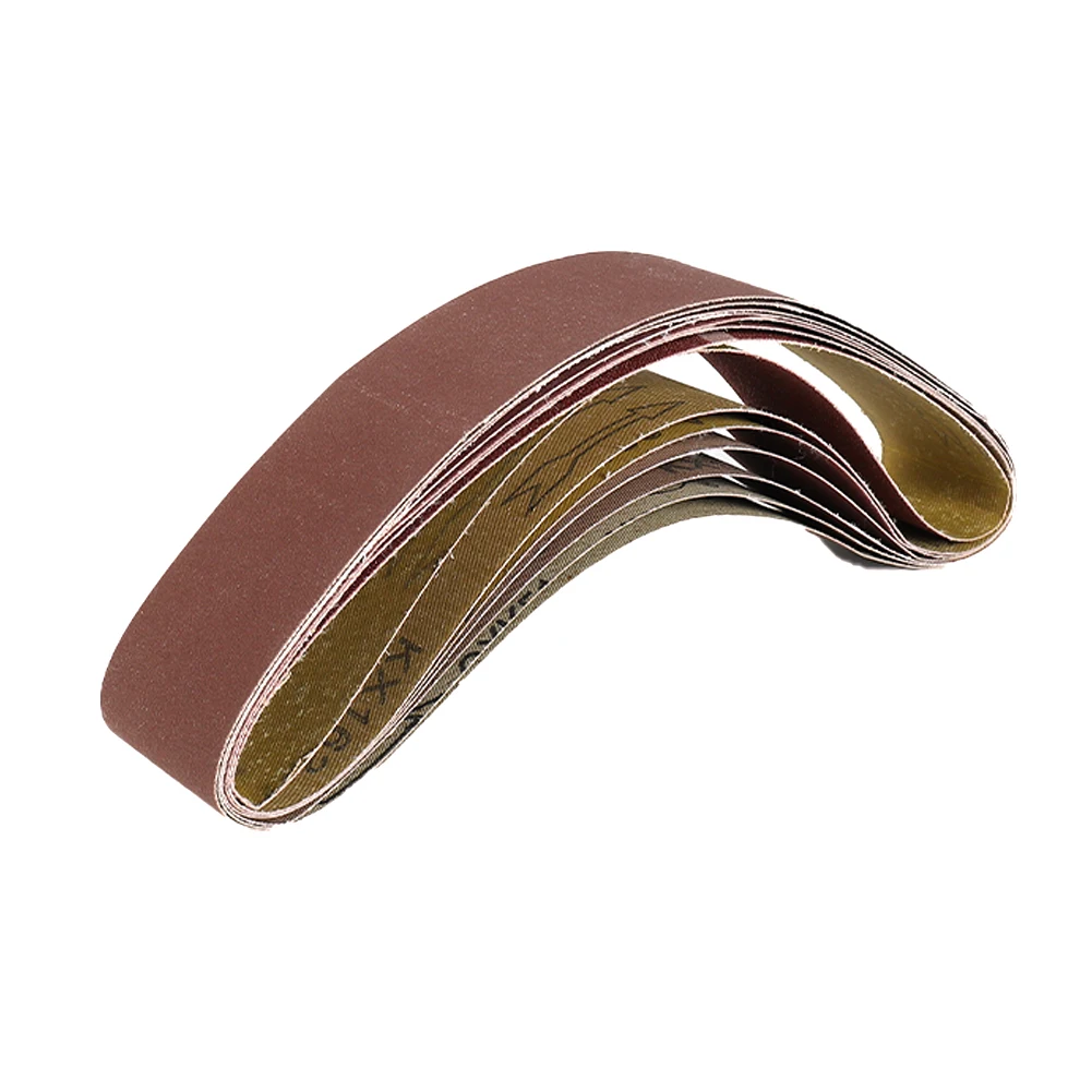 

7pcs/Set 50x686mm 120/240/320/400/600/800/1000 Grits Sanding Belts Wood Grinding Sander Abrasive Tools Aluminum Oxide