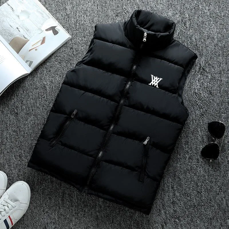 

Мужской пуховик на молнии, с защитой от ветра, теплая куртка для гольфа, Осень-зима 2022