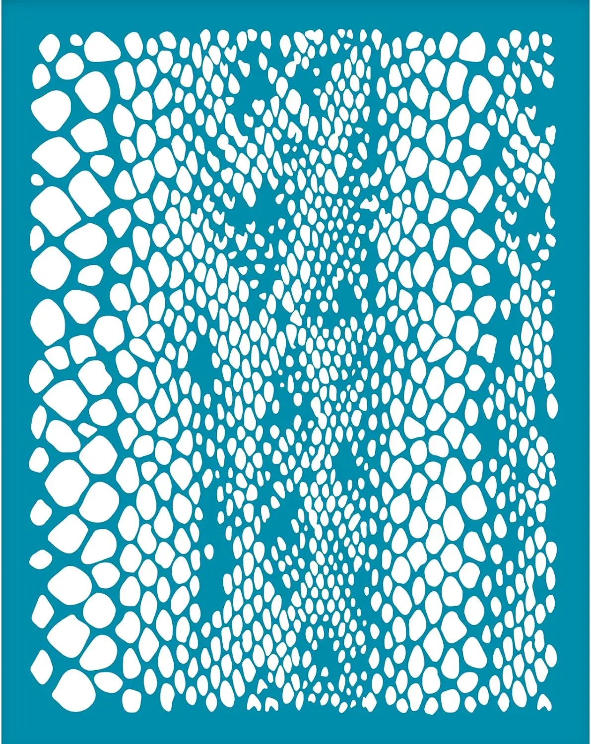 

Трафарет из змеиной кожи для полимерной глины