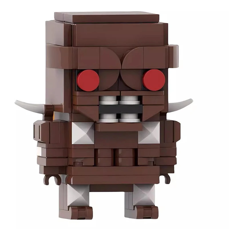 Идеи Bricklink MOC игра Doomed 1993 фигурки наборы Brickheadz кибердемон каккодемон строительные