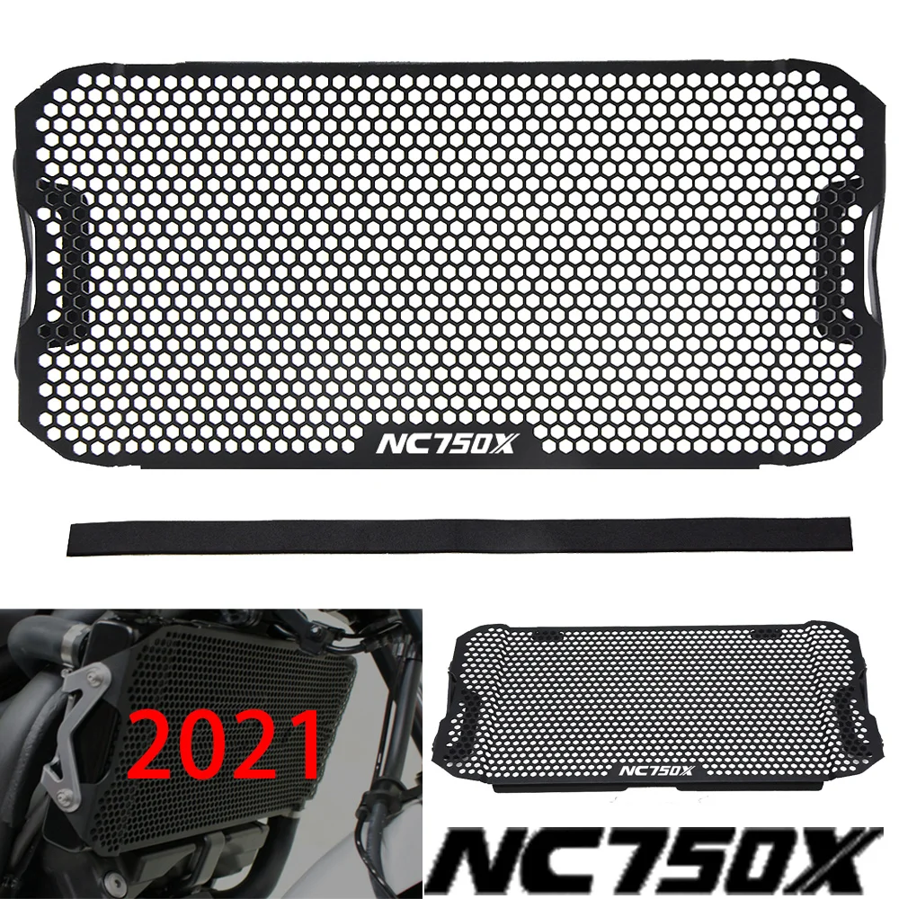 

Для Honda NC750X NC 750X NC750 X S 2021 новая крышка радиатора для Мотоцикла защитная крышка из нержавеющей стали алюминиевый защитный чехол