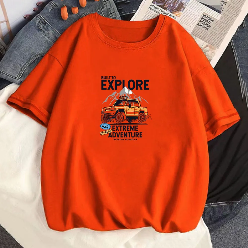 

2022 New O Neck 100% Cotton T Shirt Woman Summer Fashion Short Sleeve Shirt Women's T-shirt Loose Korean Style Women Shirts #972