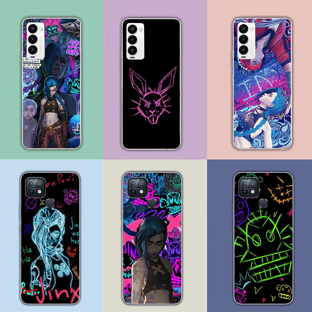 Чехол Jinxs A-Arcanes-Cartoon Game для Motorola Moto Edge 40 50 Pro 30 Ultra neo 20 Lite One Fusion G85 E22 E40 E30 E22I