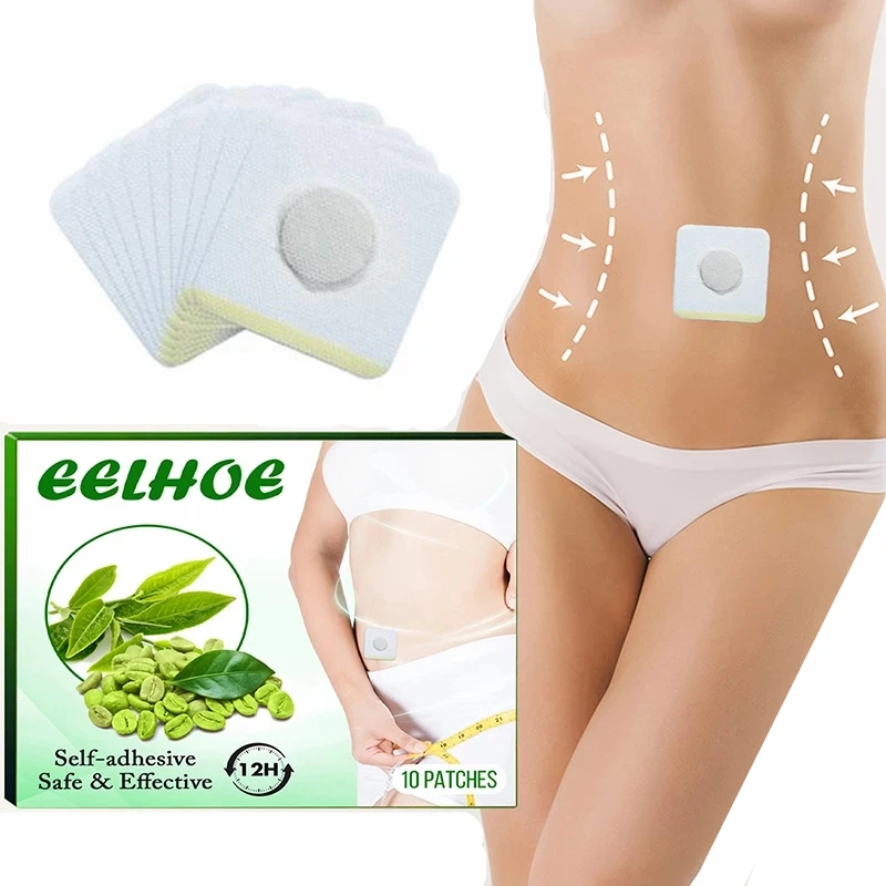 

Slimming Mint Patch Self-adhesive Safe &amp Effective Navel Sticker Weight Lose Fat Burning Body Shaping Slim Stickers 10-20pcs