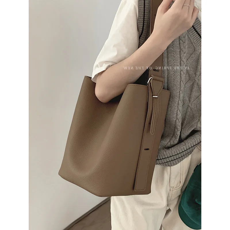 Нишевая женская сумка в стиле ретро модная сумка-мешок универсальная через плечо