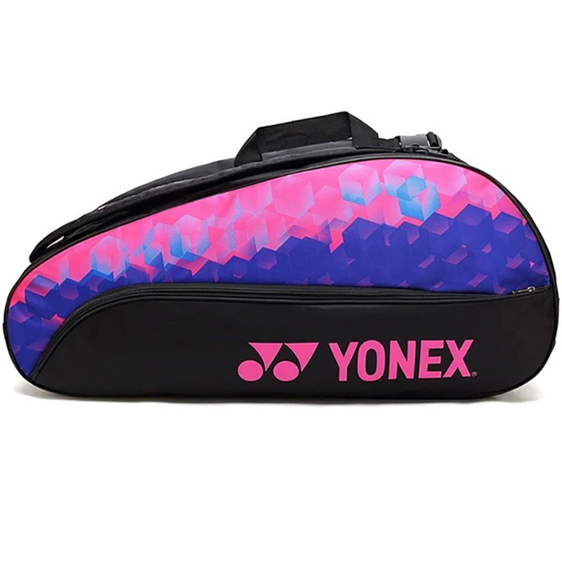 New Pattern YONEX Badminton Racket Bag With Shoes Compartment Max For 4 Racquets For Women Men Professional