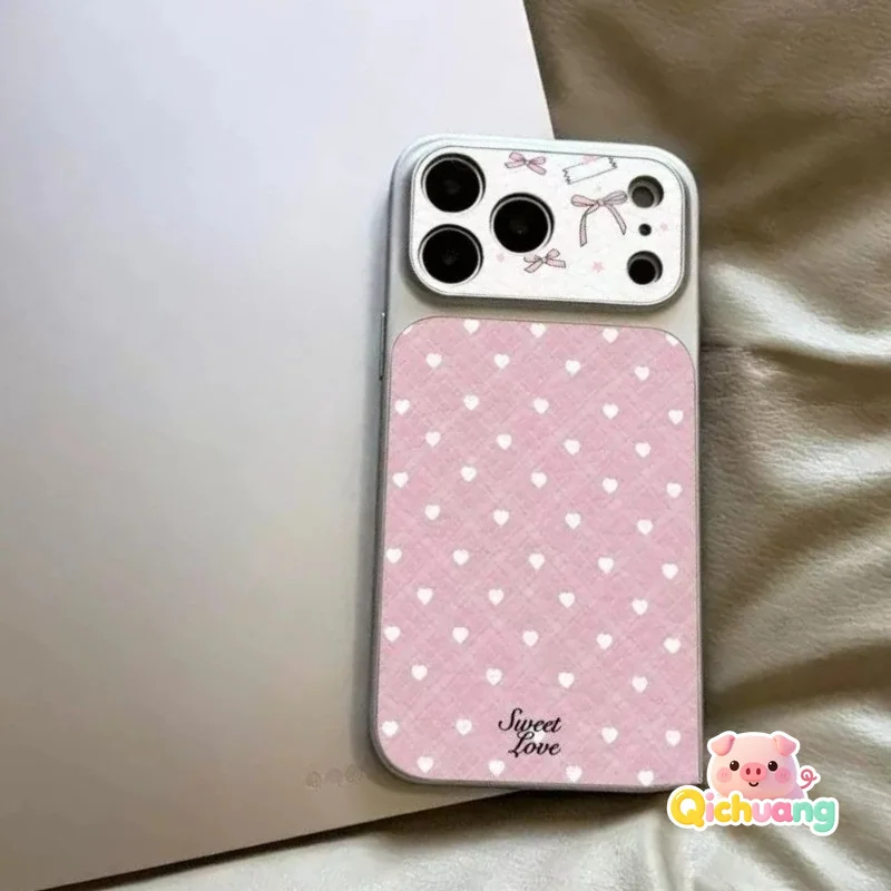 Фото Чехол с мультяшным бантом и сердечком для Huawei K90 Pro Max K80 K70 K70E K60 K60E K50 Ultra K50i K40 K40S Turbo 5 Max 4 Pro 4G №1