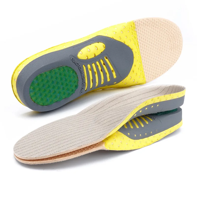 

Support Insoles Anti-Skid Shock Absorption Reducing Fatigue Sport Shoe Pad for for Sport Support Insoles New