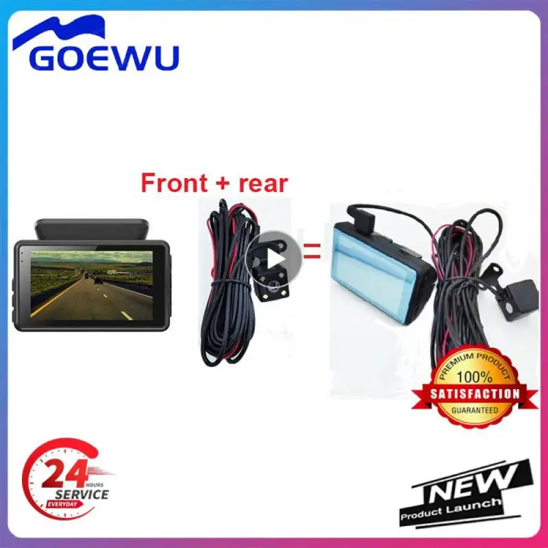 

Технологический видеорегистратор, видеорегистратор Hd с 3-дюймовым экраном, Универсальный Автомобильный видеорегистратор с двойной записью спереди и сзади