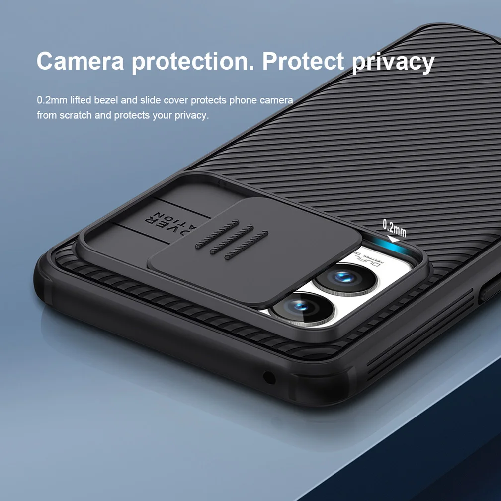 for oppo realme gt 2 pro case nillkin camshield pro sliding lens shell camera protective case for realme gt 2 pro phone cover free global shipping
