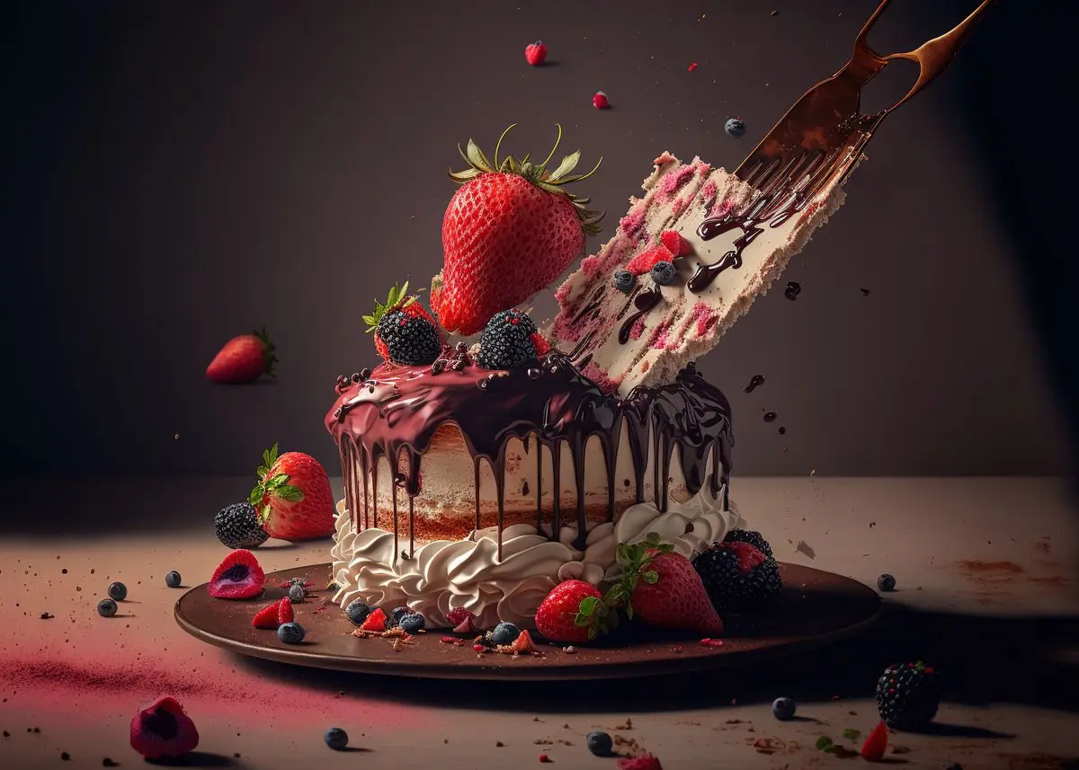 

Настенная картина "Шоколадный десерт" на холсте