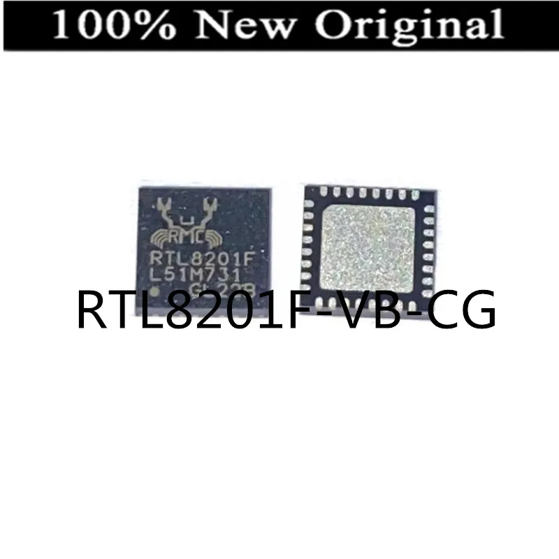 

10 шт./лот RTL8201F-VB-CG RTL8201F QFN32 100% Новый оригинальный чип контроллера Ethernet-трансивера