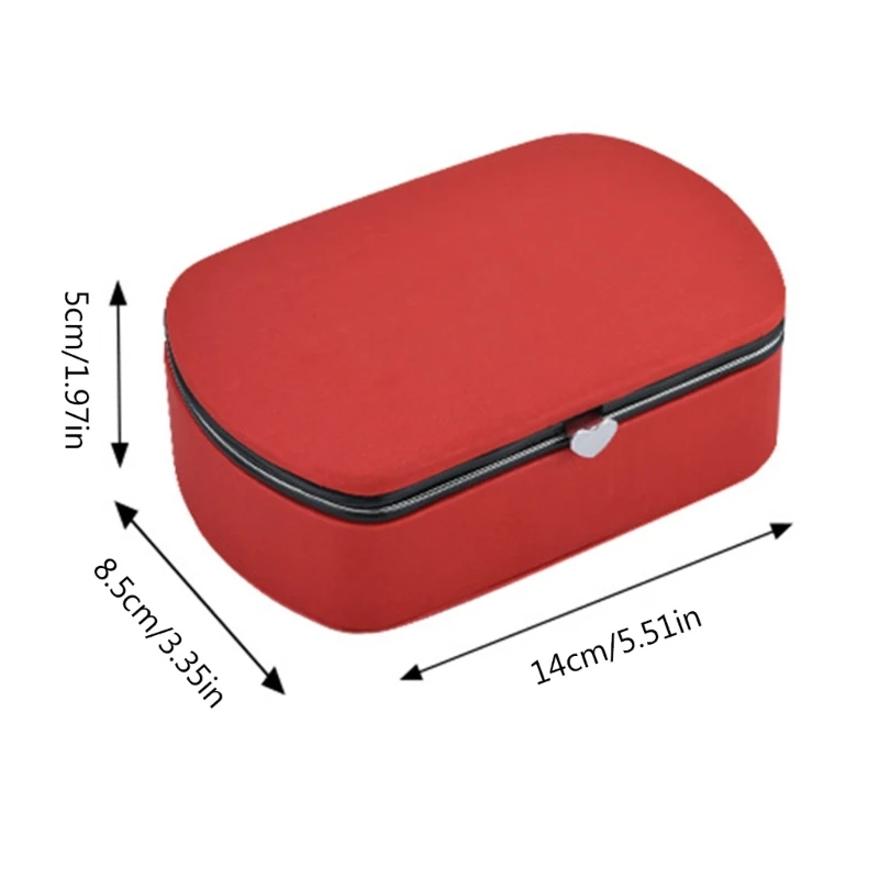 Компактный органайзер для хранения ювелирных изделий держатель любимых женских