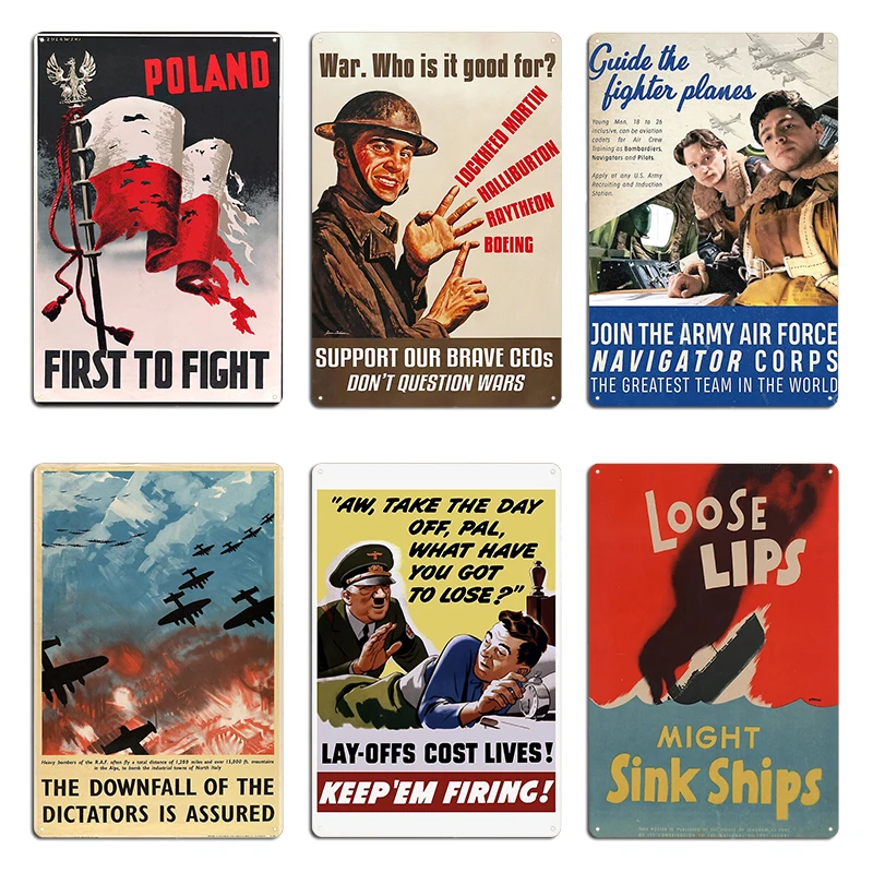 Фото Польша «Первая борьба» Винтажный постер Ww2 Война. Кто это хорошо для металлической таблички, дизайнерской кинотеатра, гаража, настенной росписи, жестяной вывески, плаката №1