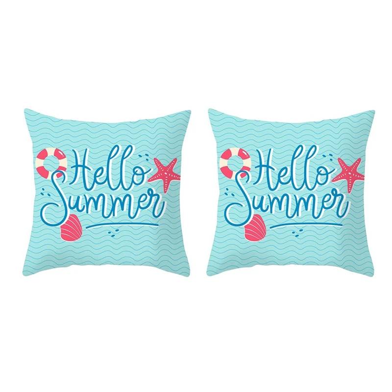 

Наволочка для подушки с цифровым принтом в средиземноморском океане, персиковая кожа, товары для дома 27