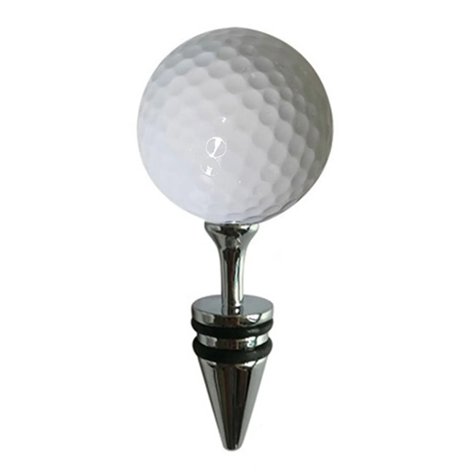 

Golf Ball Wine Stoppers Unique Sealing Wine Cork Novelty Wine & Beverage Bottle Plug Wine Top Decoration Gift for Wine Lovers &