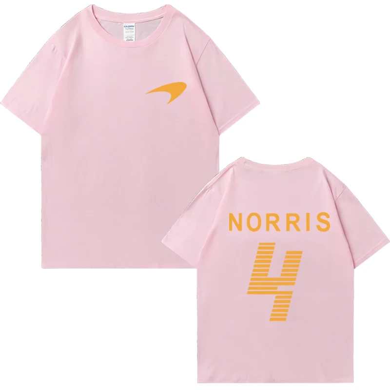 Новинка в Lando Norris Racing Driver двусторонние футболки с рисунком для мужчин и женщин