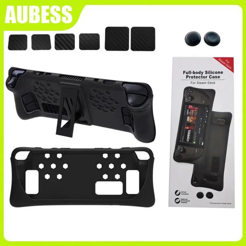 

Cover Shell Soft Silicone Shockproof Protective Case Anti-drop For Steam Deck Accessories For Steam Deck Protective Cover