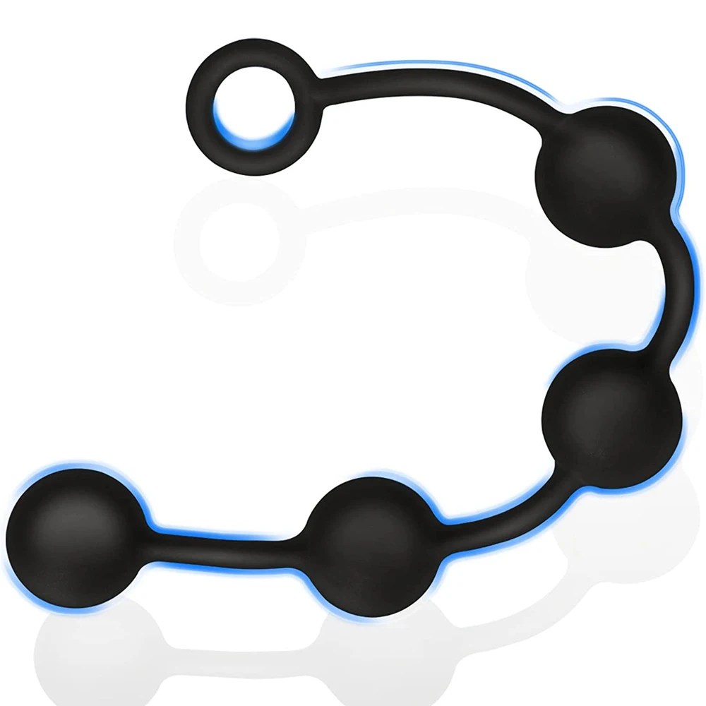 Анальная пробка силиконовые большие анальные шарики для взрослых секс-игрушка