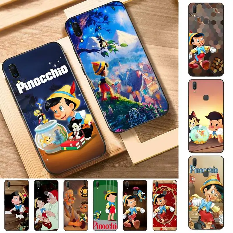 

Disney Pinocchio Phone Case for Vivo Y91C Y11 17 19 17 67 81 Oppo A9 2020 Realme c3