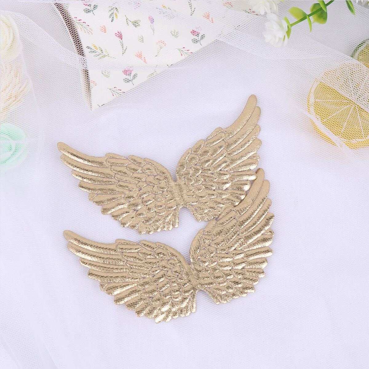 

12 шт. Золотое крыло оформление оформления (золото)