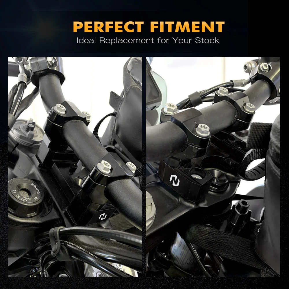 Руль мотоцикла NiceCNC руль модель руля для Husqvarna NORDEN 901 2022-2023