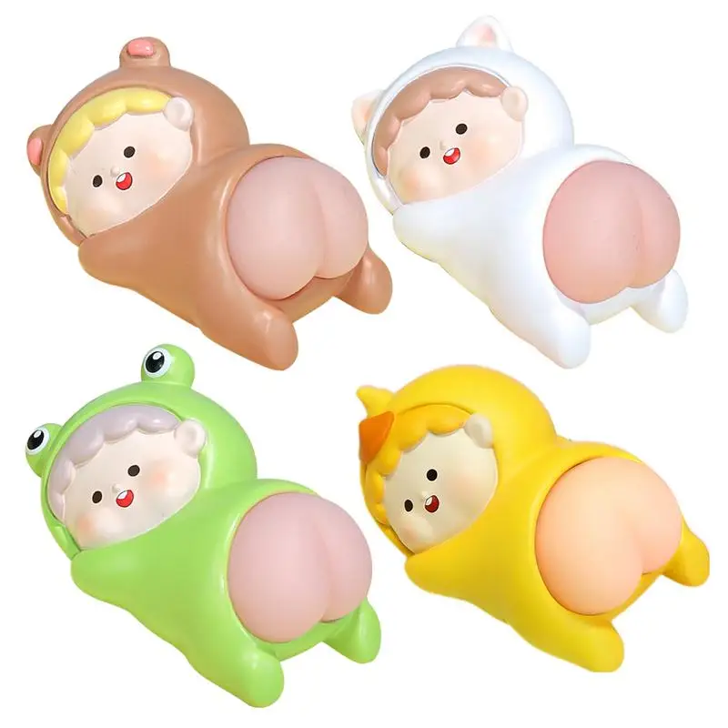 

Симпатичная эластичная кукла в виде задницы, декомпрессионная настольная декоративная мини-игрушка, снятие стресса для детей и взрослых, инновационные аксессуары для стола, декор комнаты