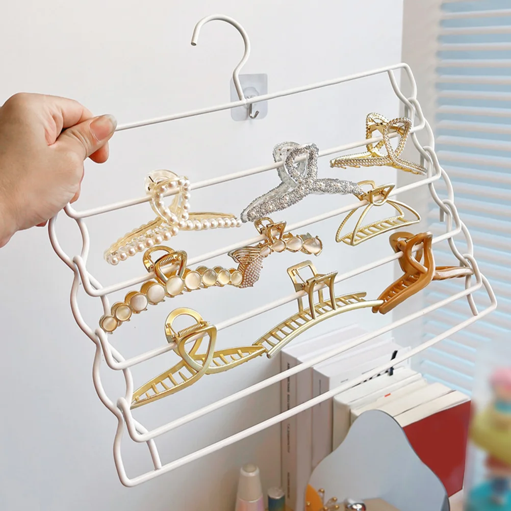 

Hanging Hair Bow Organizer Pins Glasses Holder Headband Toppers Storage Rack Sunglasses