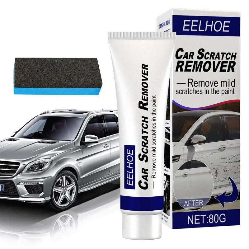 

Car Scratch Remover 84g Scratch And Swirl Remover Car Scratch Remover That Removes Blemishes Includes Sponge Wipe Car Wax Polish