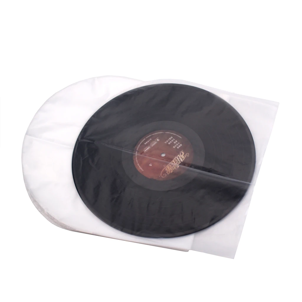50 Resealable 4 Mil Plastic Vinyl Record Outer Sleeves For 12'' LP GATEFOLD 2LP