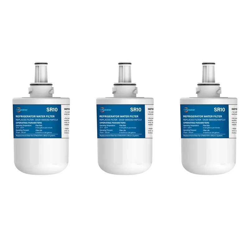 

1-6 шт. DA29 00003G Замена фильтра для воды для Samsung DA29-00003B, DA29-00003A Фильтр для воды в холодильнике Aqua-Pure Plus HAFCU1